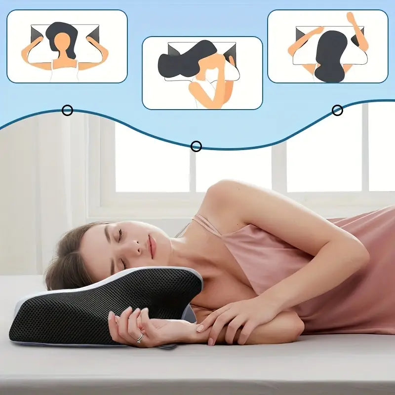 A melhor almofada para todas as posições de dormir – Almofada ergonómica de luxo para dormir