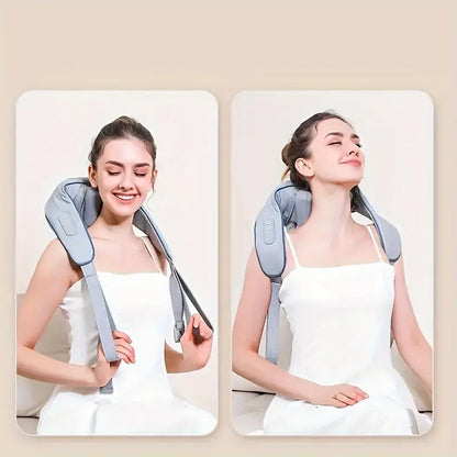 Melhor massageador de pescoço e ombros com calor | Máquina de massagem para ombros barata