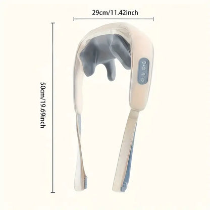 Melhor massageador de pescoço e ombros com calor | Máquina de massagem para ombros barata